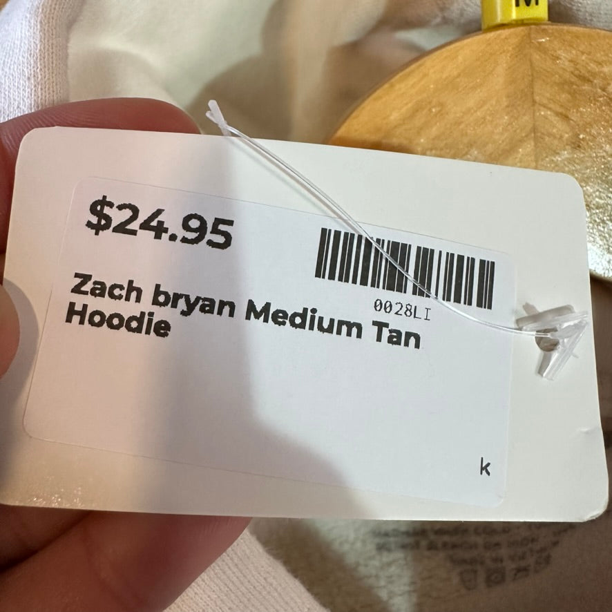 Zach Bryan Hoodie Mens Medium