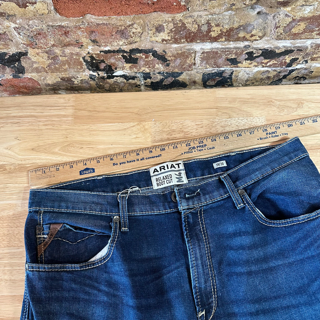Ariat M4 Mens 38x30 Blue Jeans