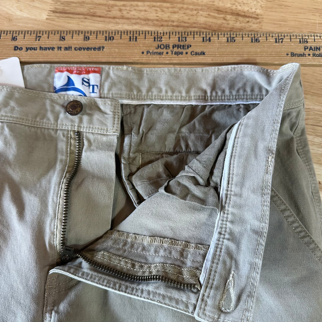 Southern Tide Mens 34x29 Tan Pants