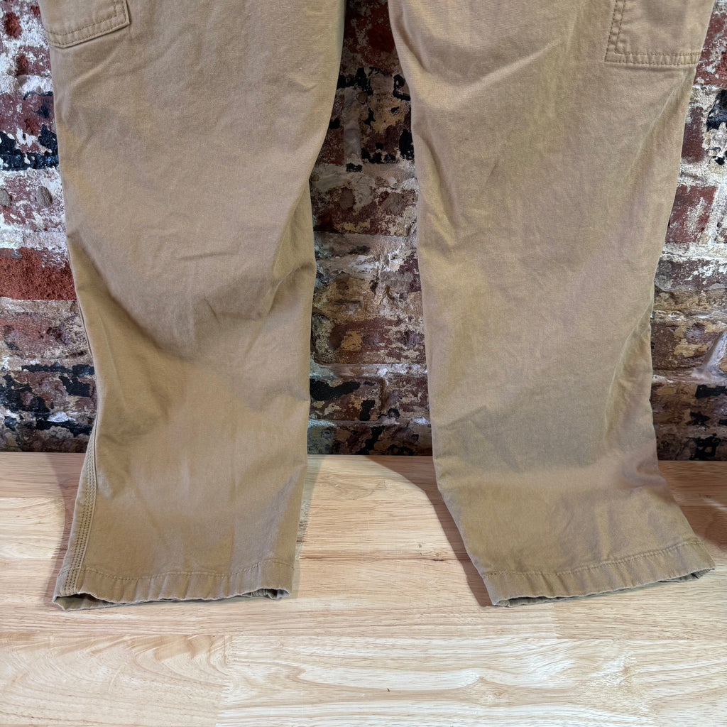 Carhartt Double Knee Brown Pants Mens 36x32