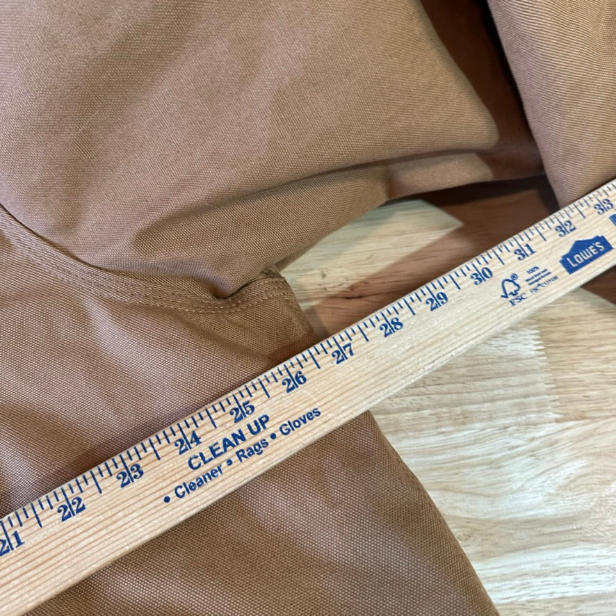 Carhartt Mens Large Tall Brown Jacket