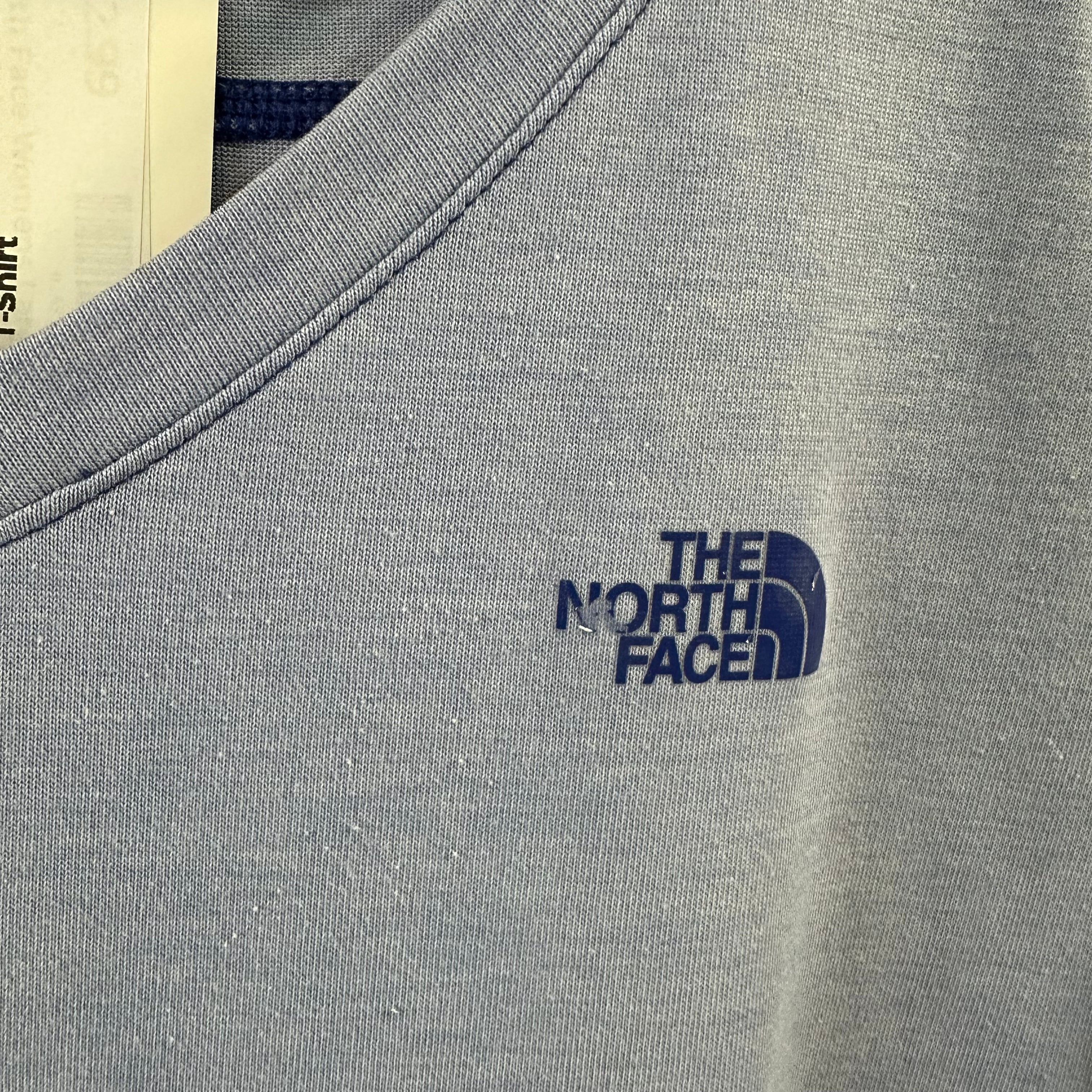 The North Face Womens Large Blue V-Neck S/S T-Shirt