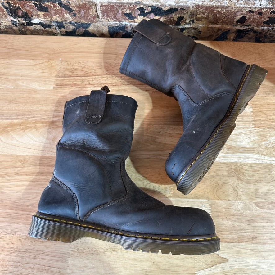 Dr Marten Steel toe Mens 12 Boots