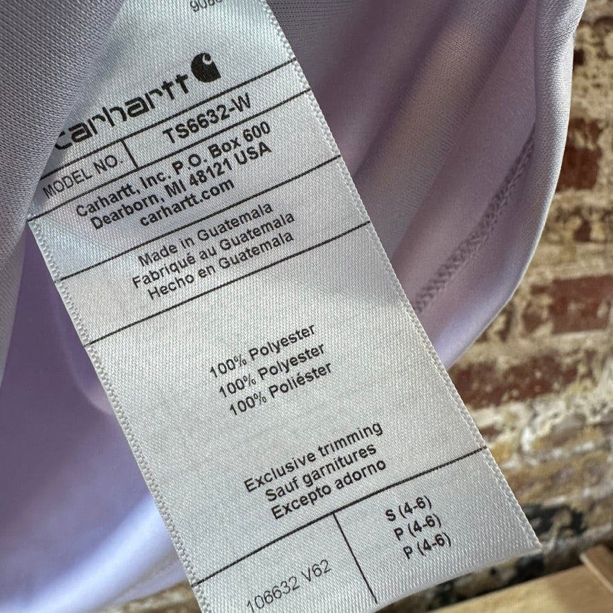 Carhartt Force Sun Defender Long Sleeve T Shirt Women’s Size Small purple