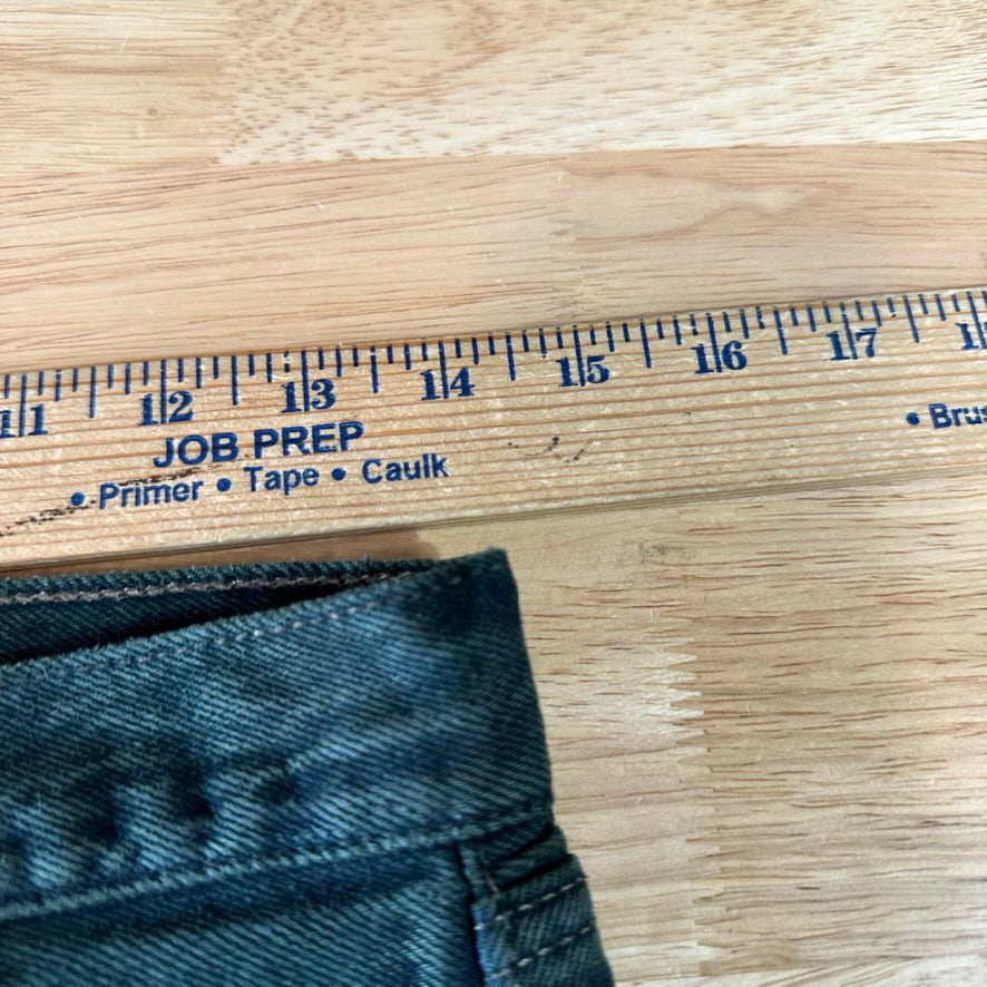 VTG Levis 501 Mens 29x34 Green Jeans