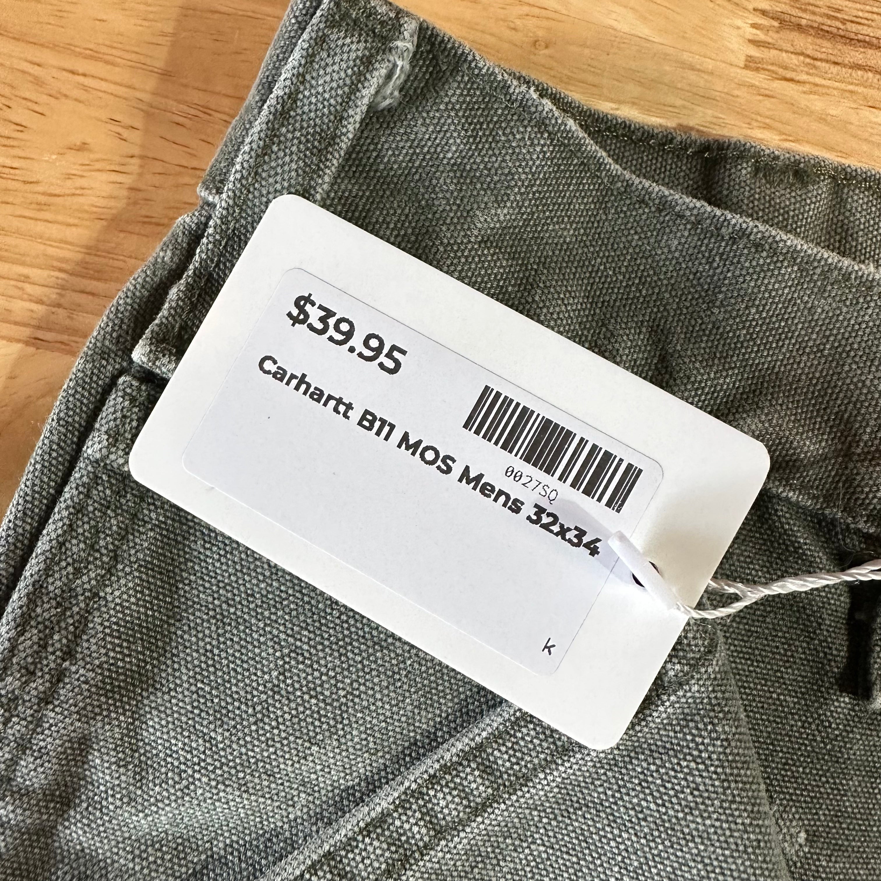 Carhartt B11 MOS Mens 32x34 Pants