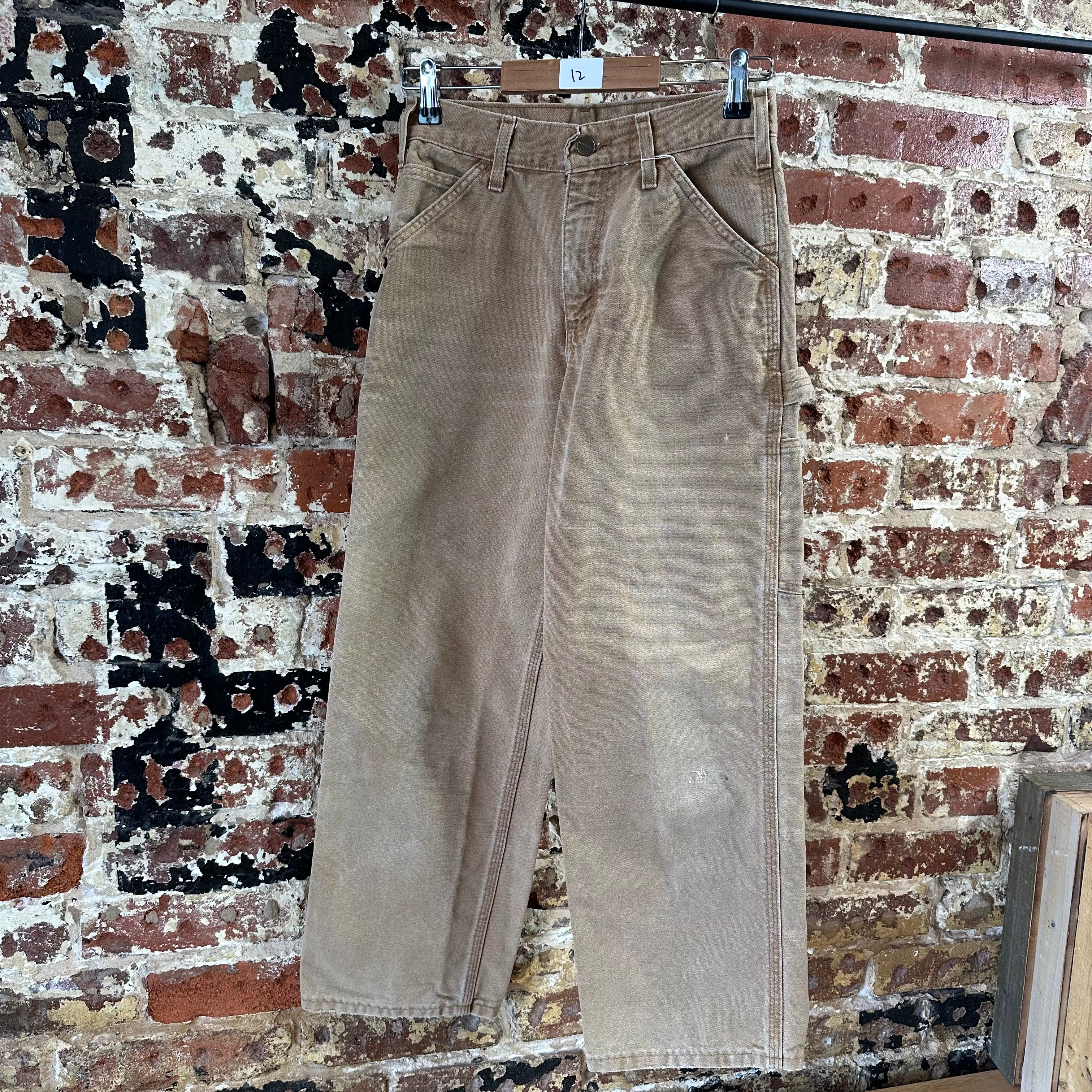 Carhartt Brown Pants Boys 12