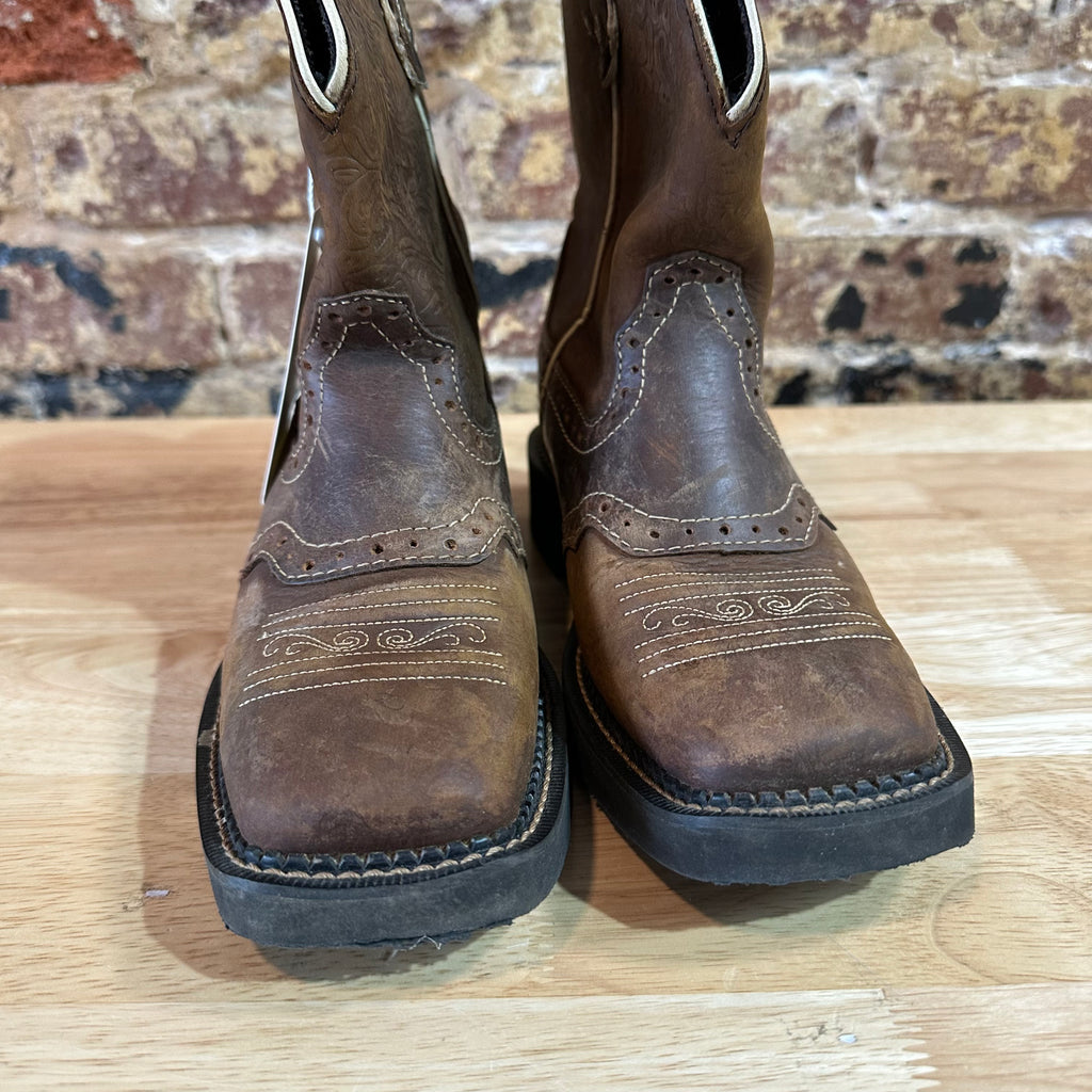 Justin Gypsy Womens Cowboy Boots Brown Size 6.5 B Mandra  