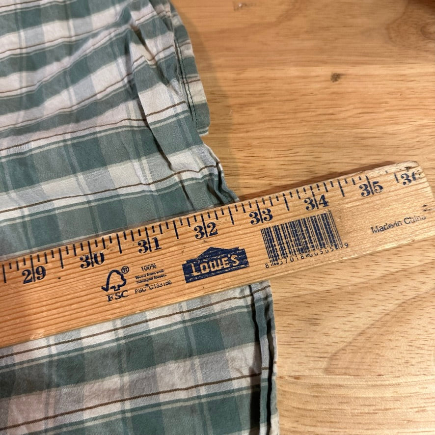 Carhartt Mens XL Tall Short Sleeve Button Up