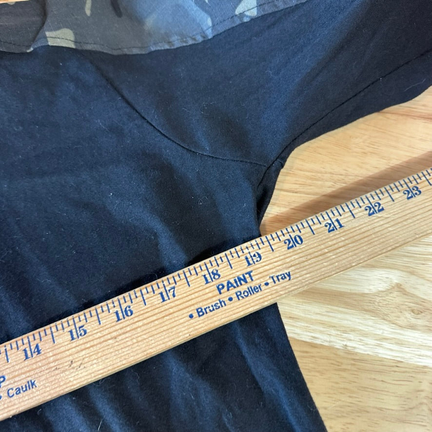 DOGear Medium L/S 1/4 Black Tactical Shirt