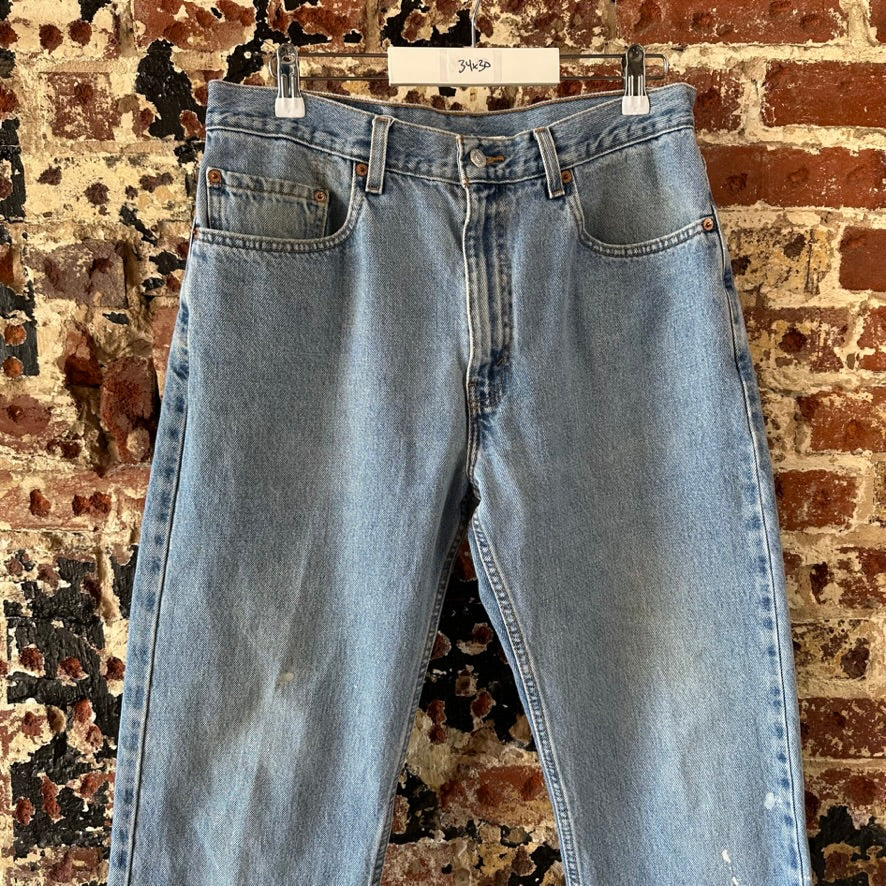 VTG Levis 505 Mens 34x30 Blue Jeans
