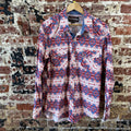 Rock N Roll Mens Medium Aztec Western Shirt