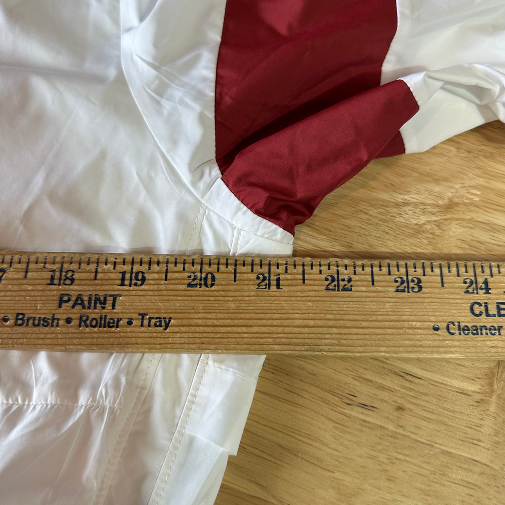 Nike Arkansas Razorbacks 1/4 Zip Sideline Pullover Jacket Mens Small White