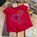 Carhartt Girls 3M Red T-Shirt NEW