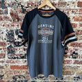 Harley Davidson New Orleans T-Shirt Mens XL Black Gray Biker Short Sleeve