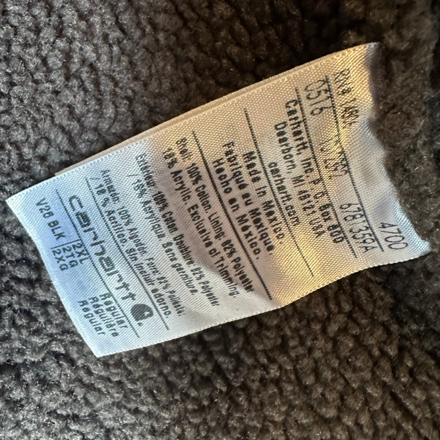 Carhartt Mens 2XL Black Vest