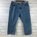 Levis 505 Jeans Mens 38x29 Regular Zip fly Blue denim Levi's