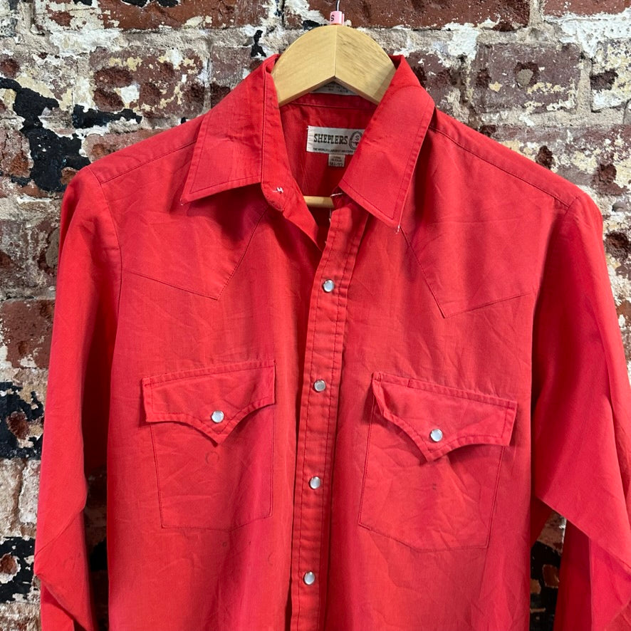 VTG Sheplers Mens Small Western Shirt
