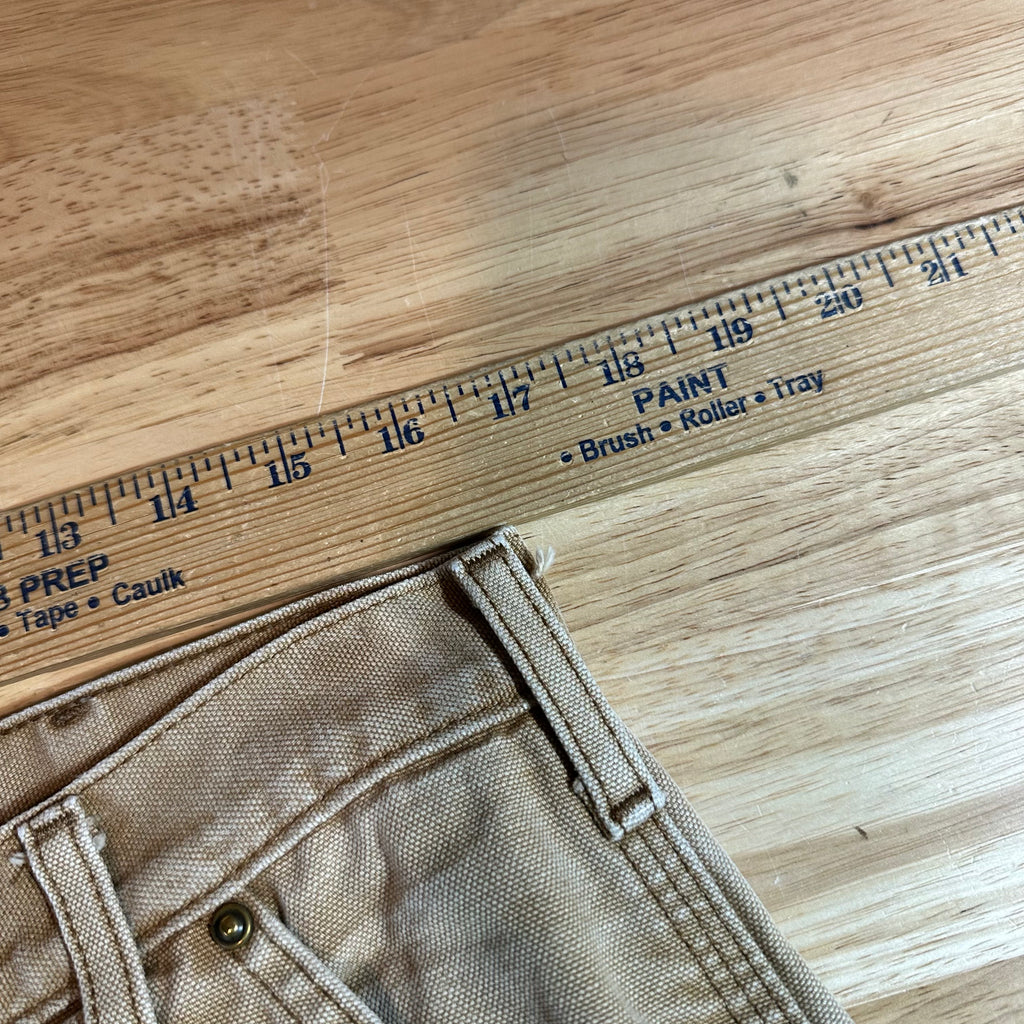 Carhartt B136 BRN Mens 34x34 Double Knee Pants