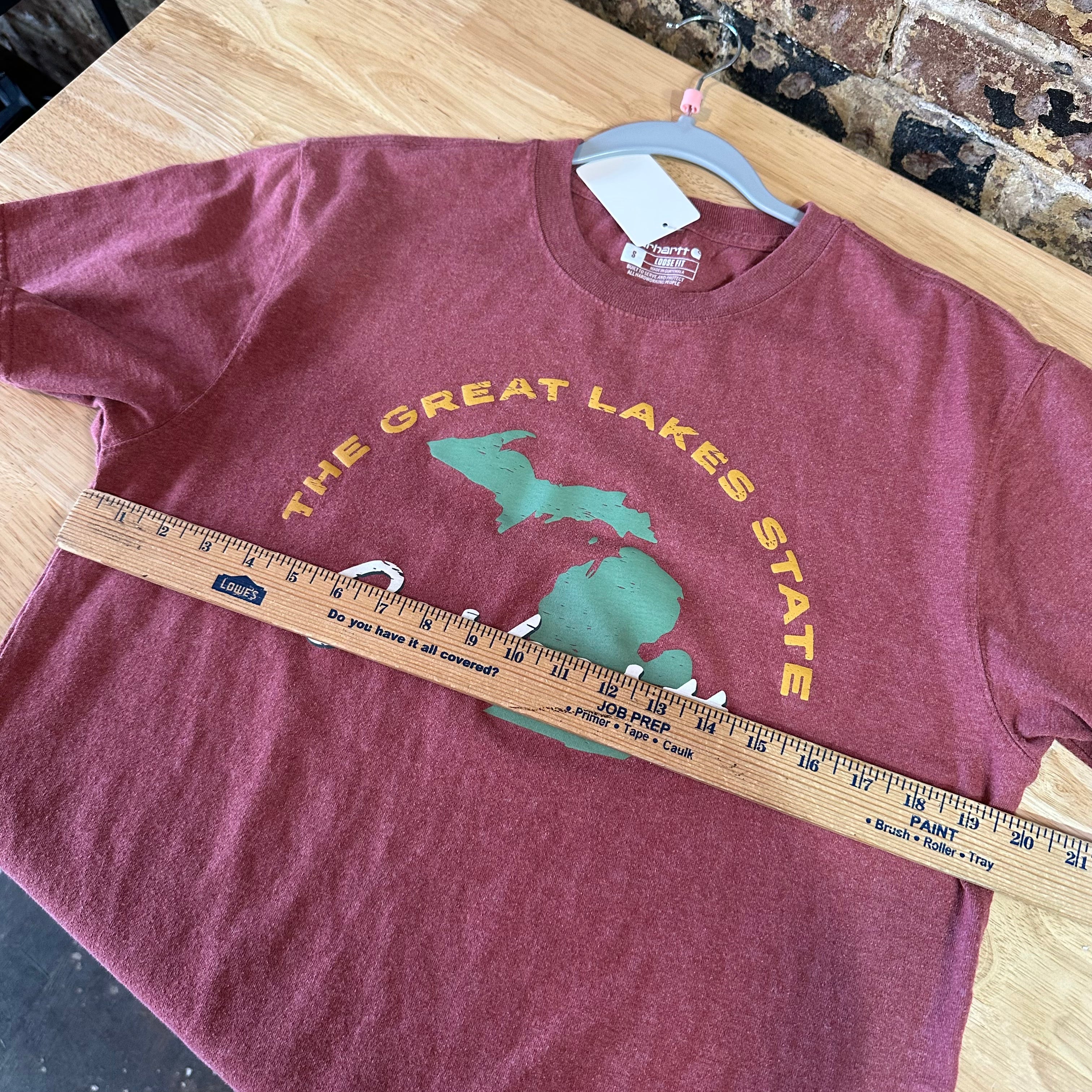 Carhartt Small S/S Red T-Shirt