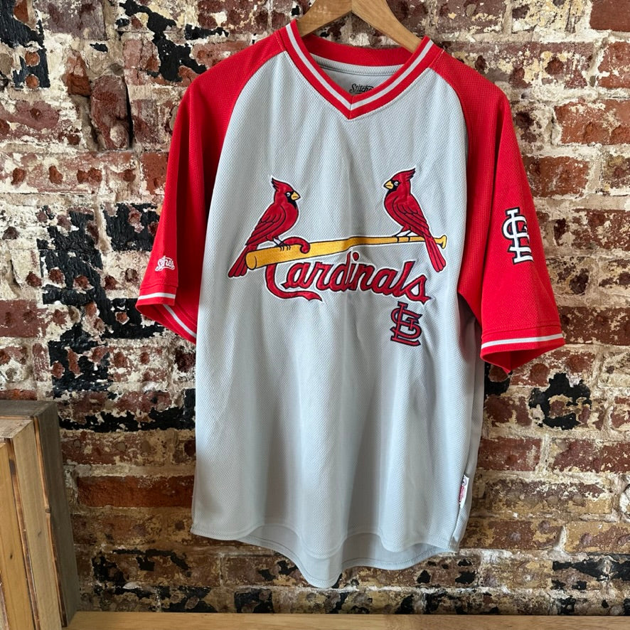 Stitches Cardinals Mens Large Jersey