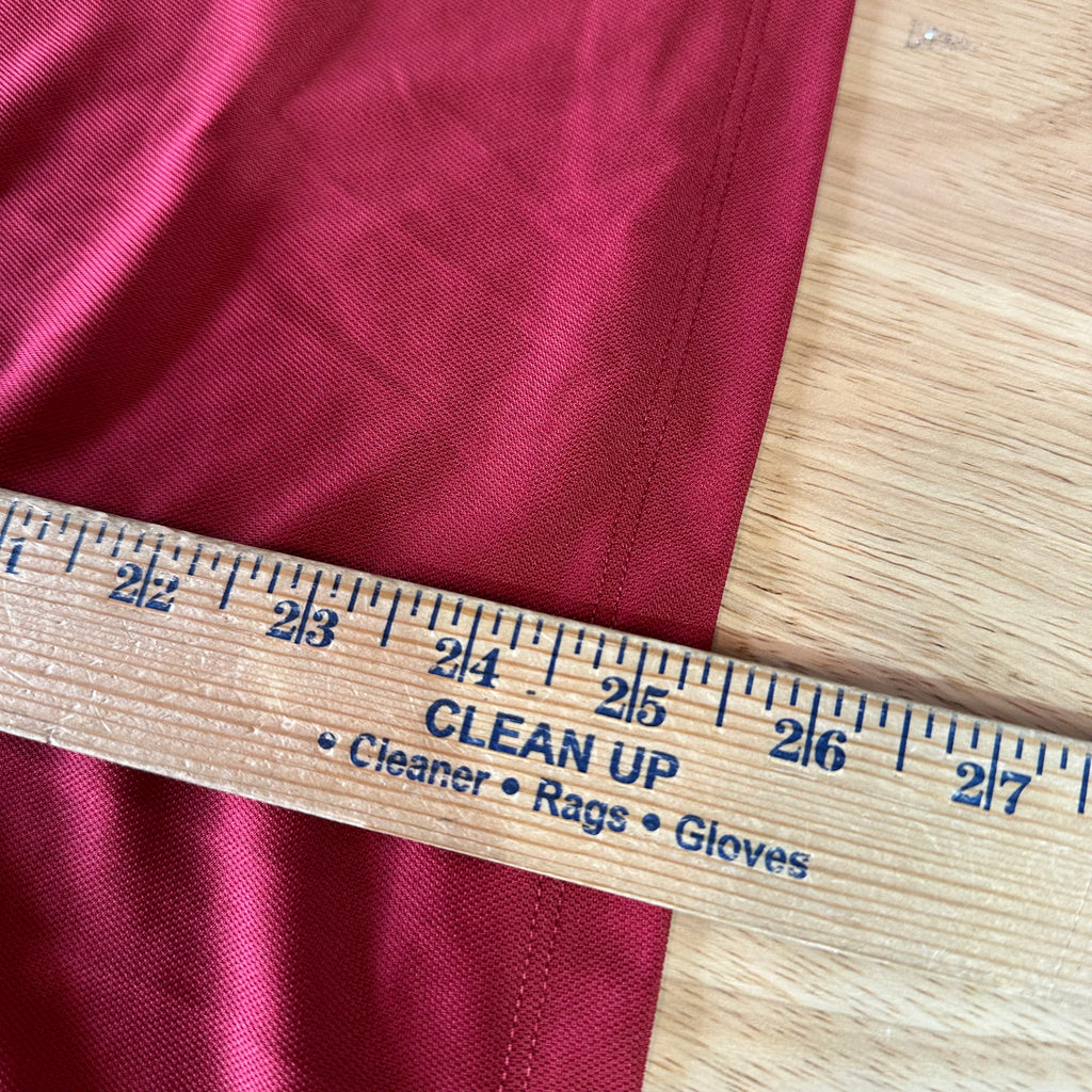 Arkansas Razorbacks Polo Shirt Womens Large Red Dri Fit Short Sleeve