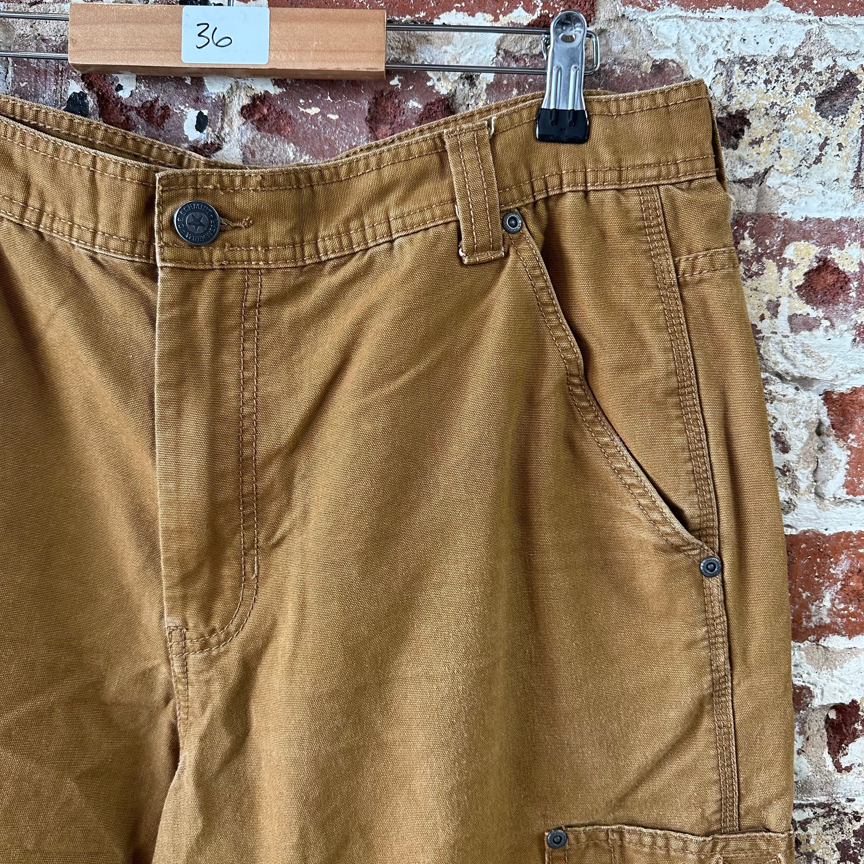 Schmidt Brown Shorts Mens 36