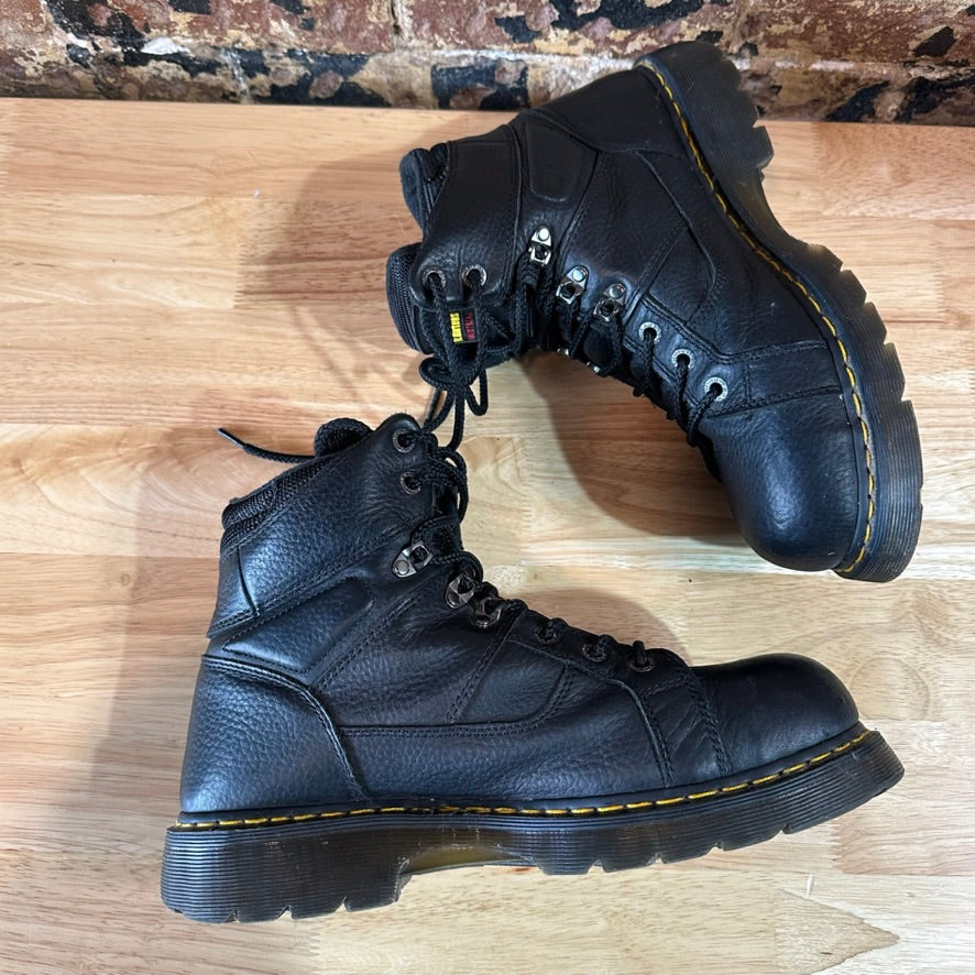 Dr Marten Steel toe Mens 12 Boots