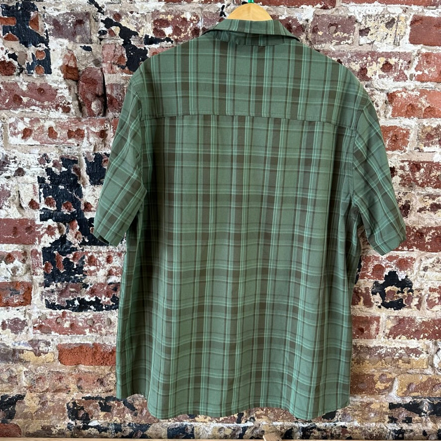 Spyder Mens XL Short Sleeve Button Up