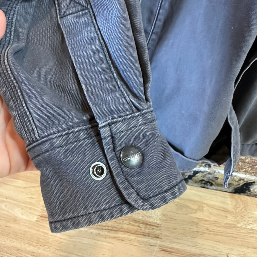 Carhartt Mens Small Gray Shacket
