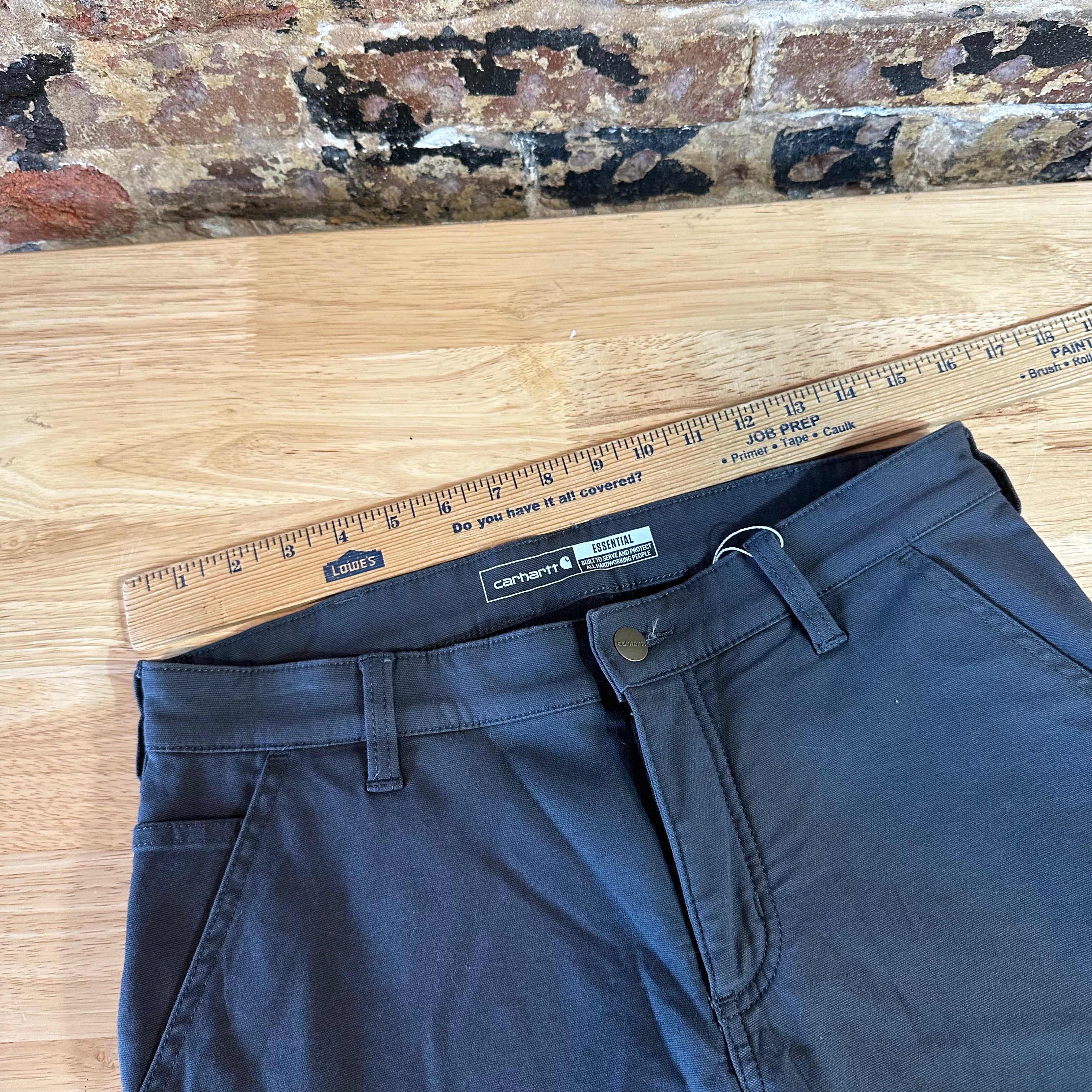 Carhartt Womens 8 Gray Lined Essential Pants NEW