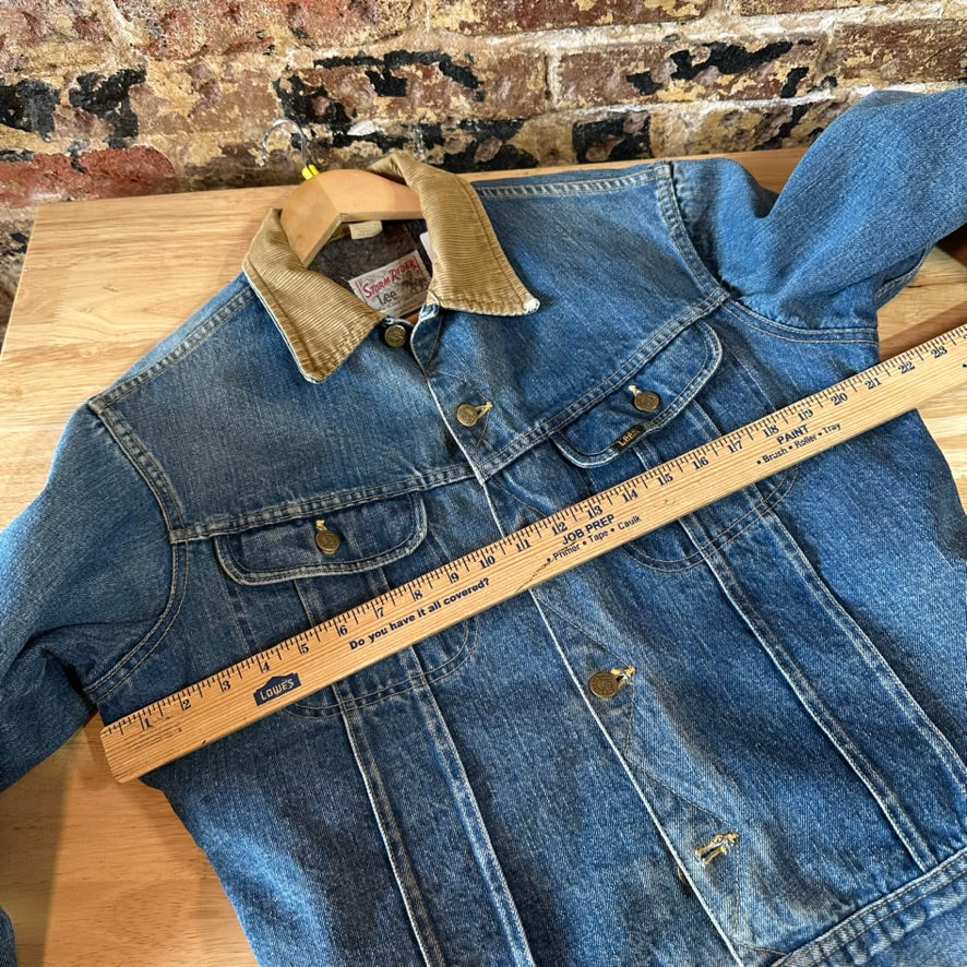 VTG Lee Storm Rider Mens Medium Jean Jacket