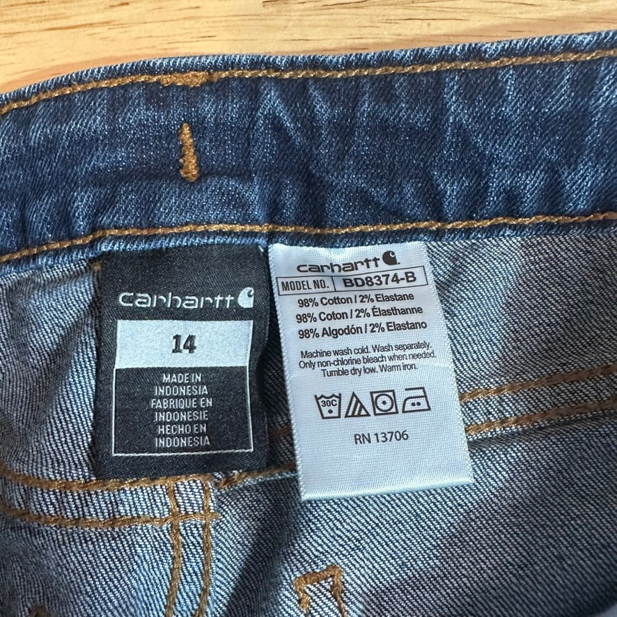 Carhartt Boys size 14 Jeans