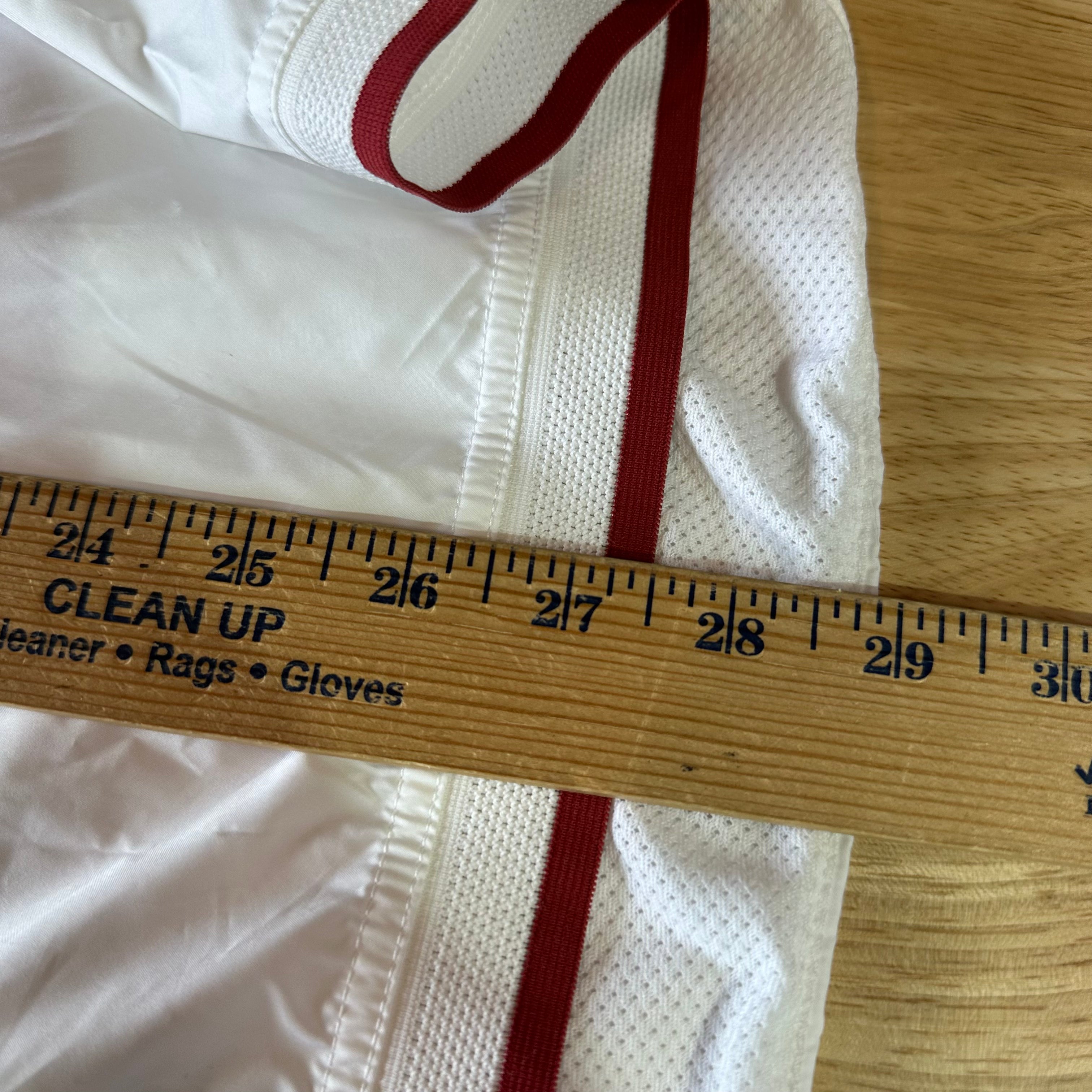 Nike Arkansas Razorbacks 1/4 Zip Sideline Pullover Jacket Mens Small White