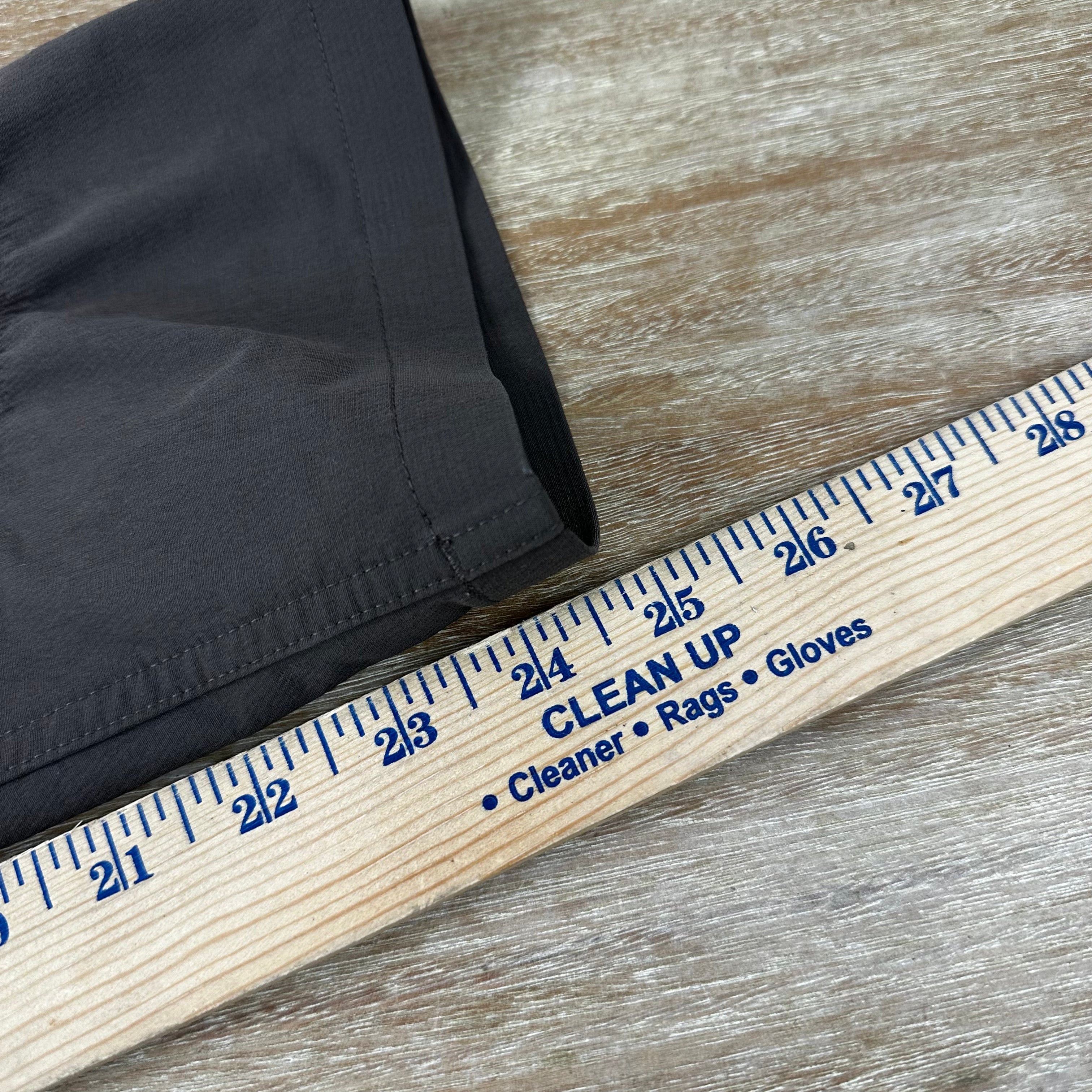Outdoor Voices Pants Women Small Brown Cropped Elastic Waist Activewear 26x25