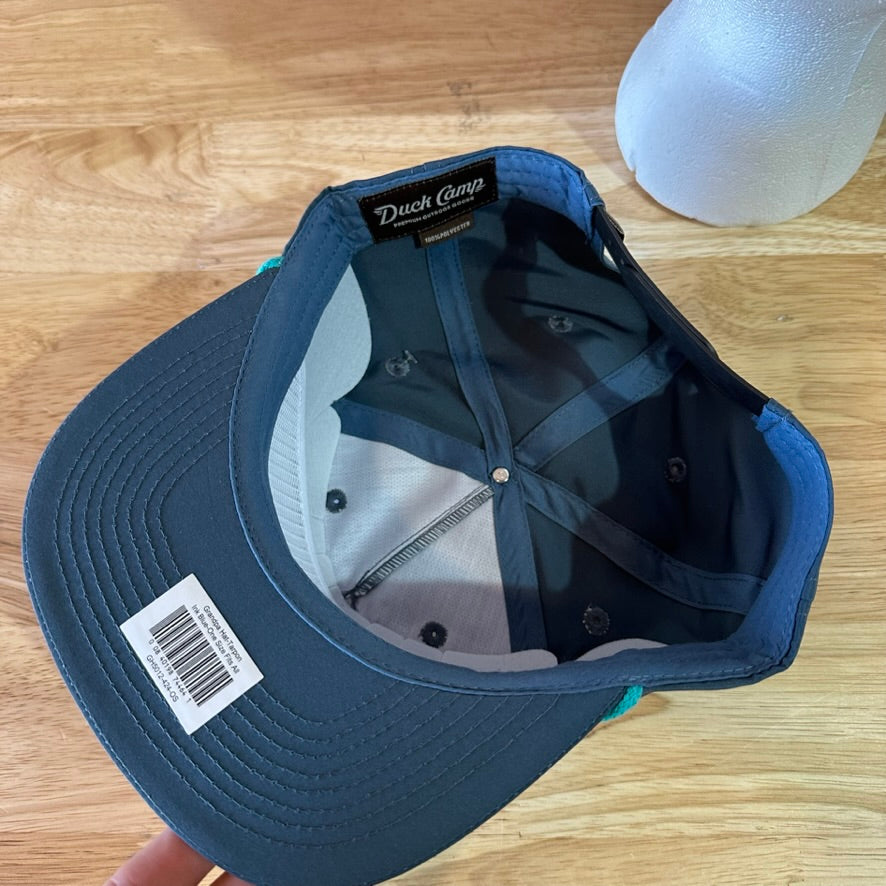 Duck Camp Tarpon Fishing Rope Hat Snapback Embroidered Saltwater Fly Angler Cap