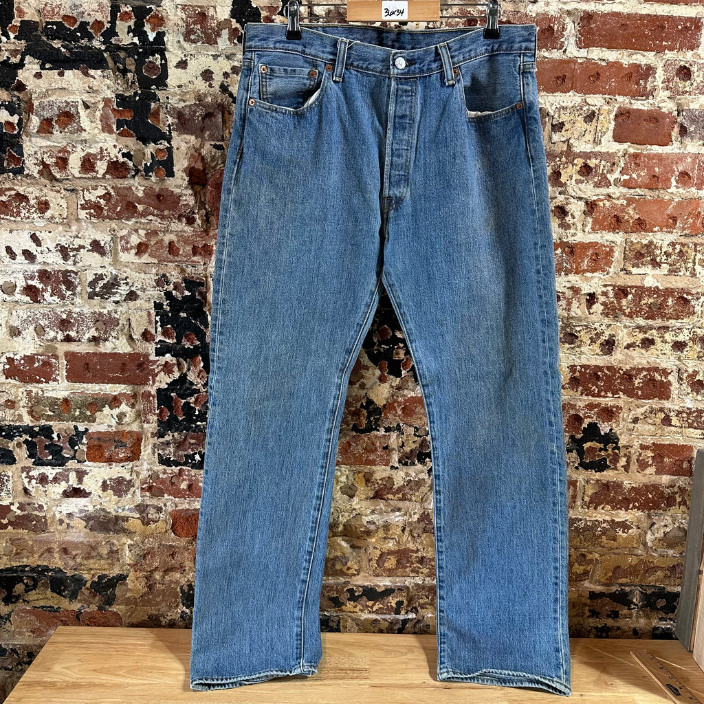 Levi's 501 Mens 36x34 Blue Jeans