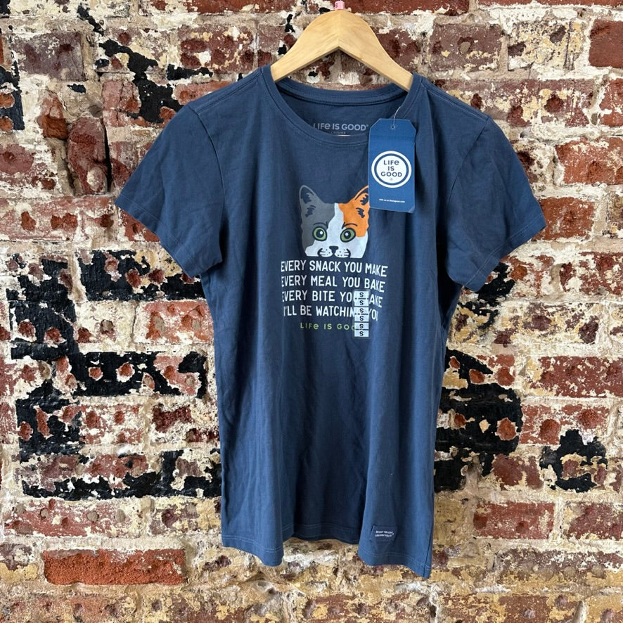 Life is Good Womens Small Short Sleeve T-Shirt
