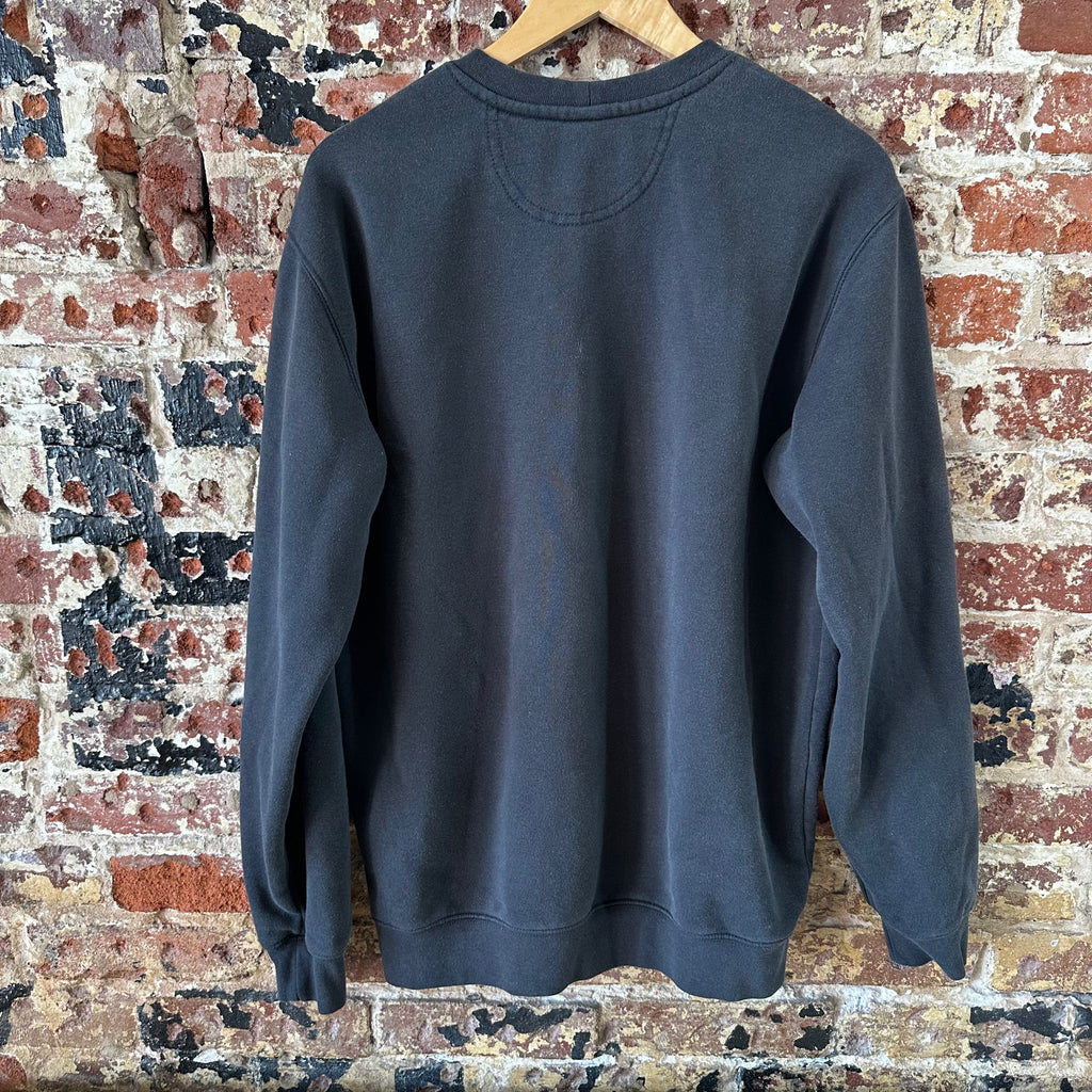 Carhartt Sweatshirt Mens Black Crewneck Size Medium Original Fit