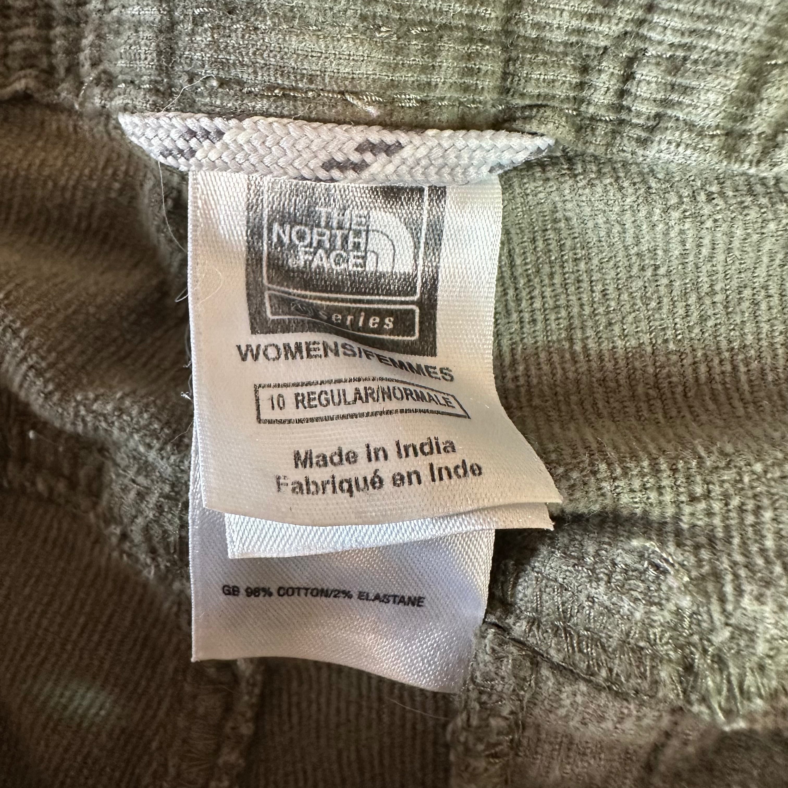North Face Womens 10 Corduroy Pants