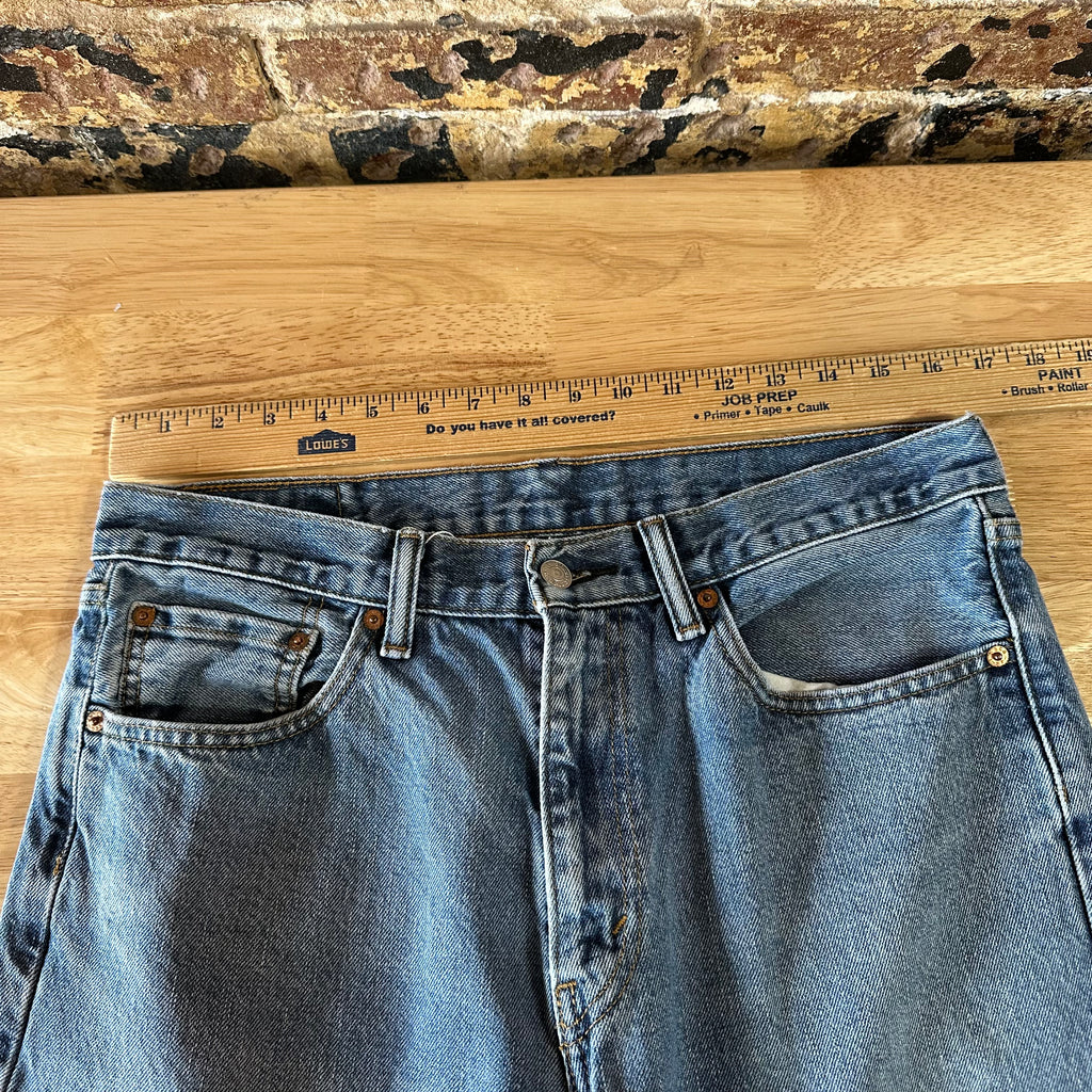 Levi's 505 Mens 33x30 Blue Jeans