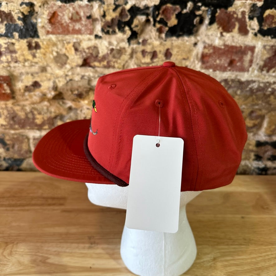 Duck Camp Mallard Hunting Rope Hat Snapback Embroidered Saltwater Fly Angler Cap