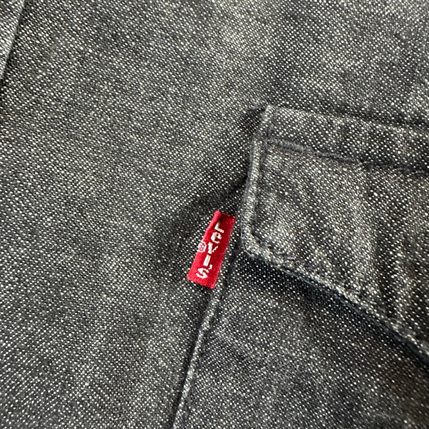 Levi's Men's Large Black Western Shirt