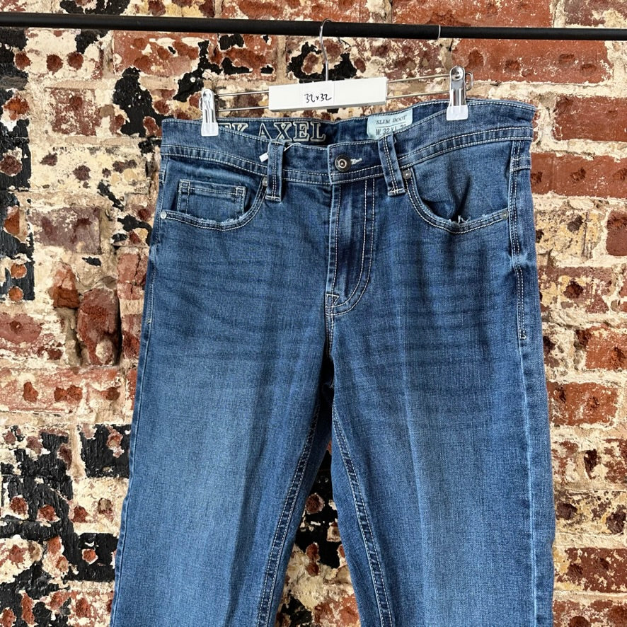 TK Axel Mens 32x32 Slim Boot Jeans