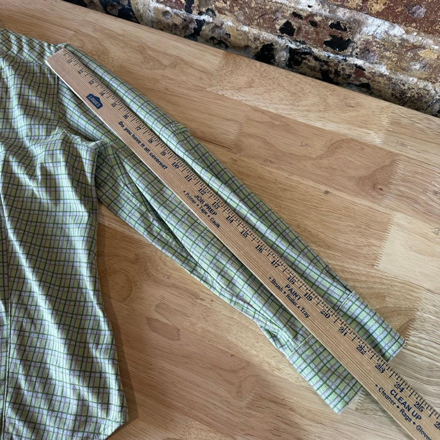 Columbia GRT Womens XL Long Sleeve Casual Shirt Button Up Green