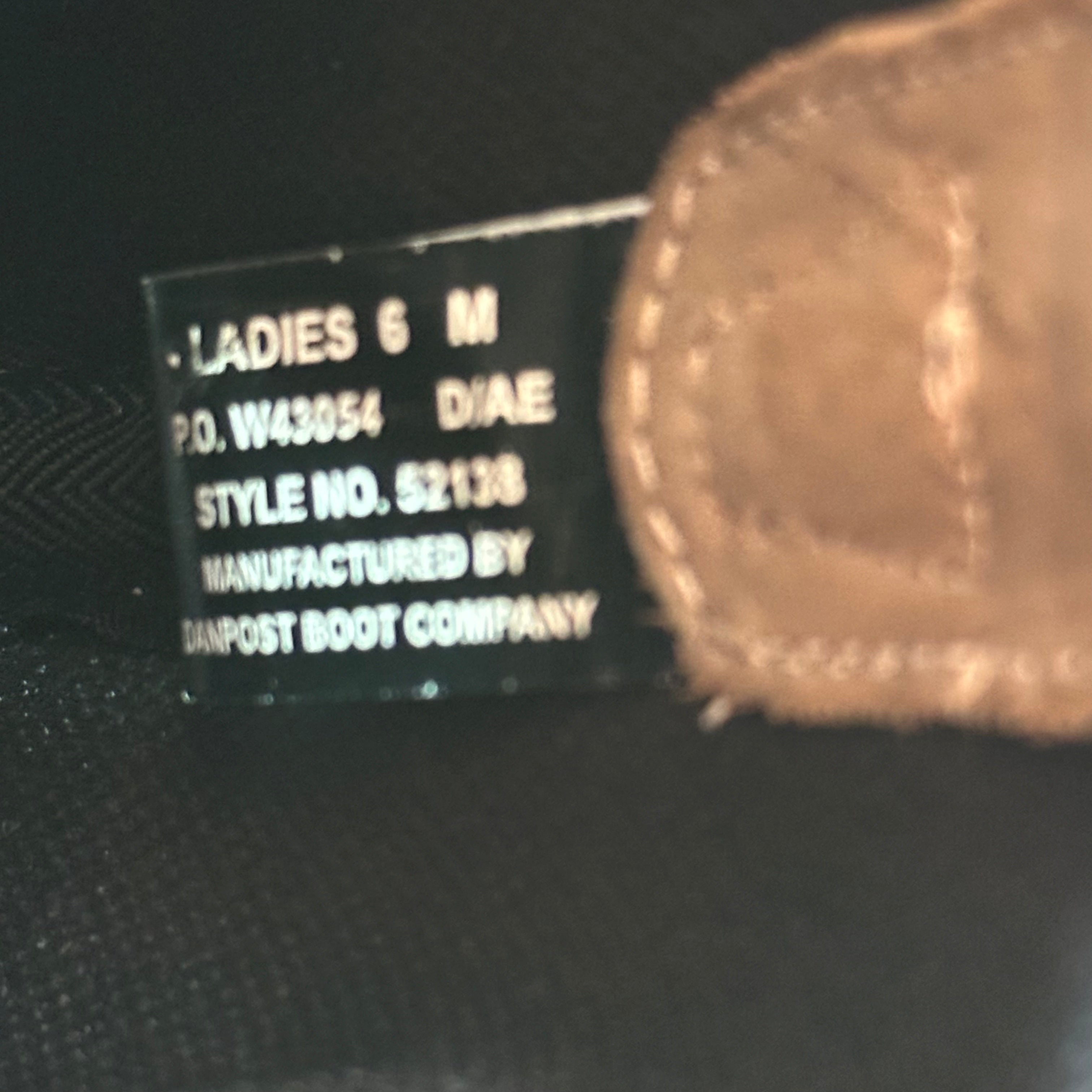 Laredo Womens 6M Boots