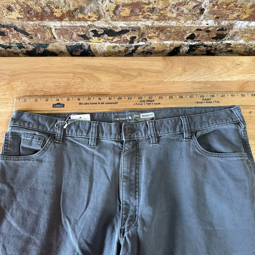 Carhartt Mens 44x32 Gray Pants
