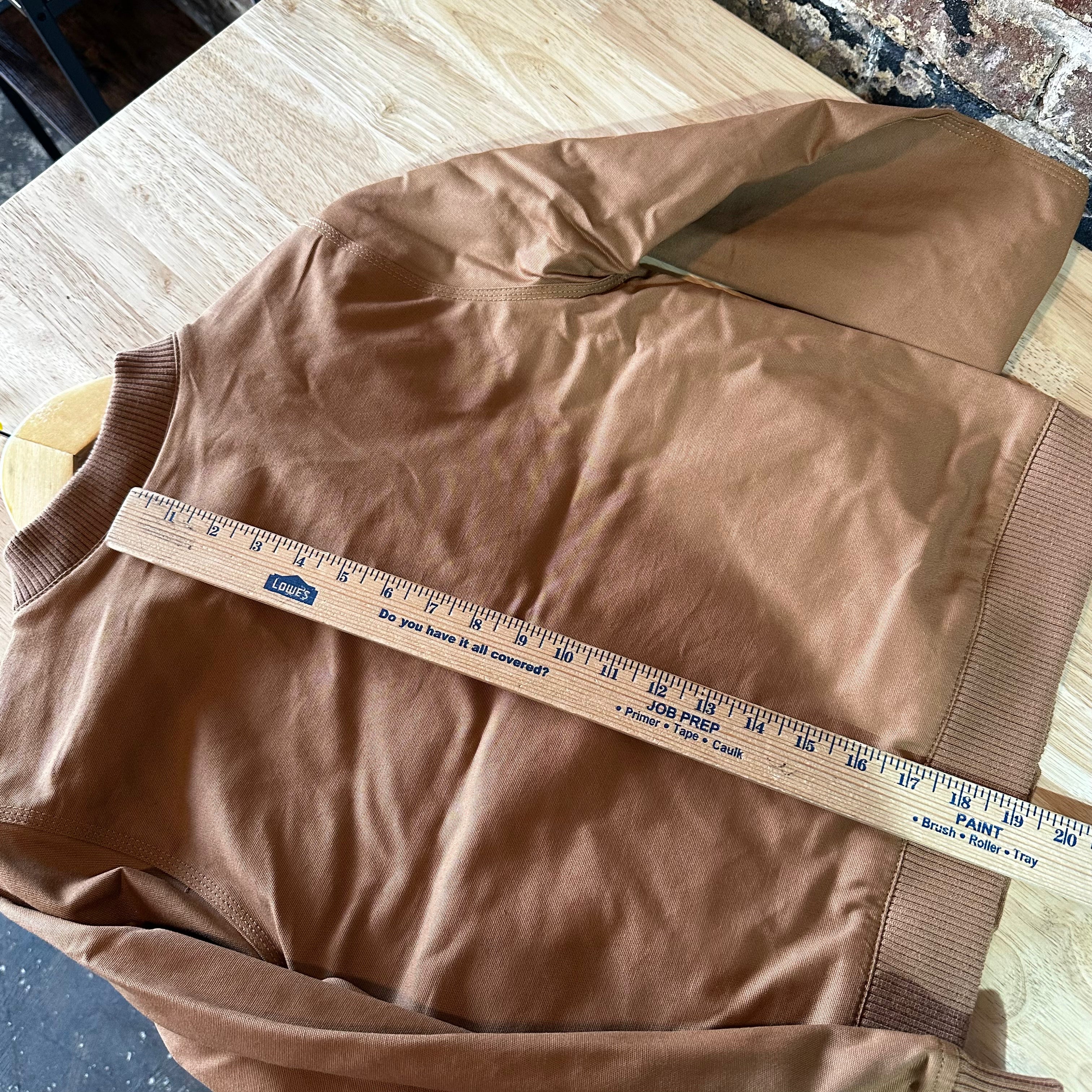 Carhartt Jacket Youth Girls Medium Rugged Flex Canvas Bomber Coat NEW Brown