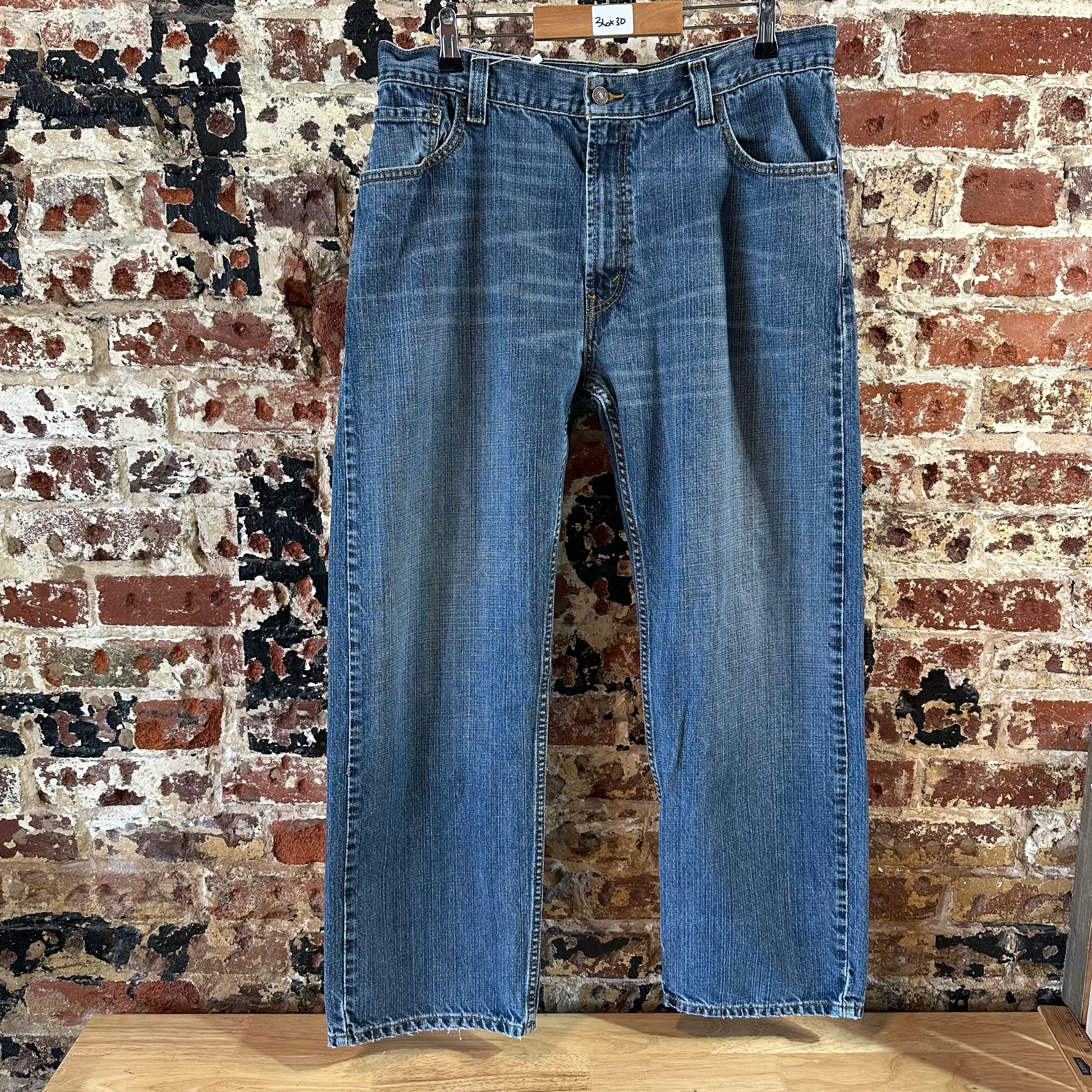 Levi's 559 Mens 36x30 Blue Jeans