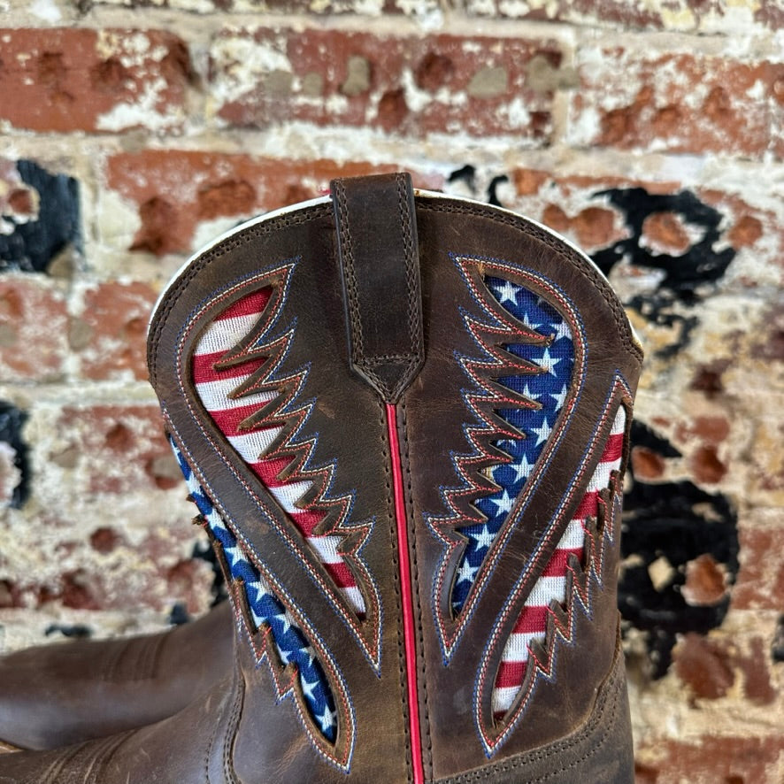 Ariat Youth Boys 5 Brown Western Boots